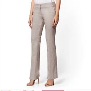 NY&Co 7th Ave Khaki Bootcut Stretch pants